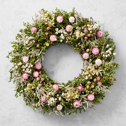 Famille Rose Live Wreath