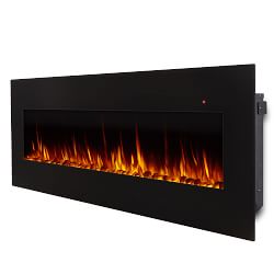 Faroe Wall Hung Electric Fireplace (72")