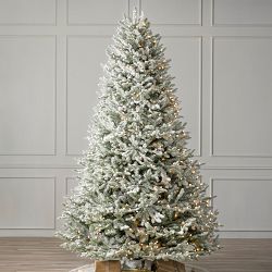 Balsam Hill Most Realistic Frosted Balsam Fir Faux Tree, 7.5' LED Clear