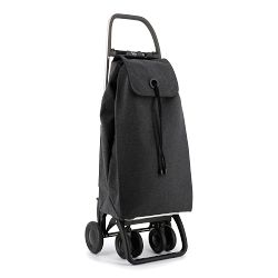 Rolser IMX418 EcolMax 4L Tour Foldable Shopping Cart, Carbon