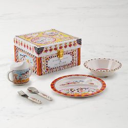 MacKenzie-Childs On The Farm Toddler's Dinnerware Set