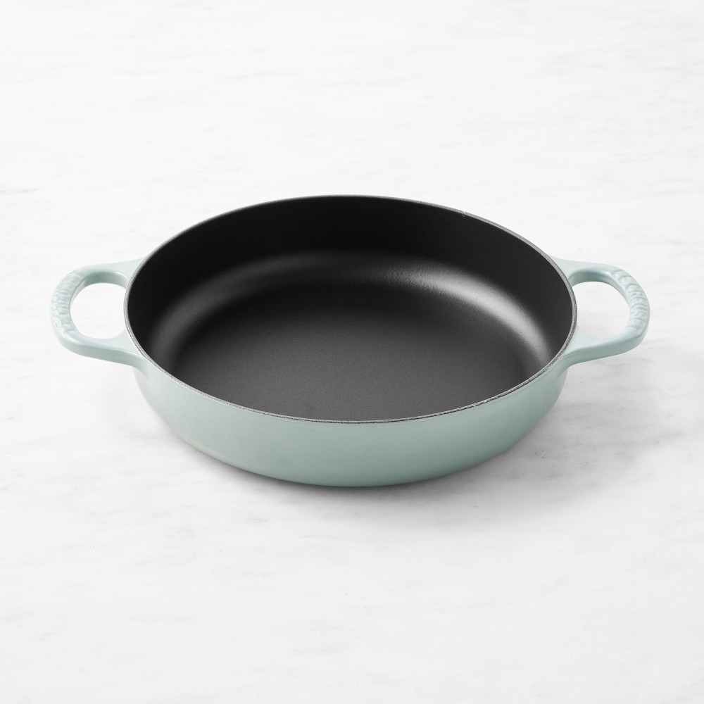 Le Creuset Enameled Cast Iron Everyday Pan, 3-Qt. - 3-Qt., Sea Salt