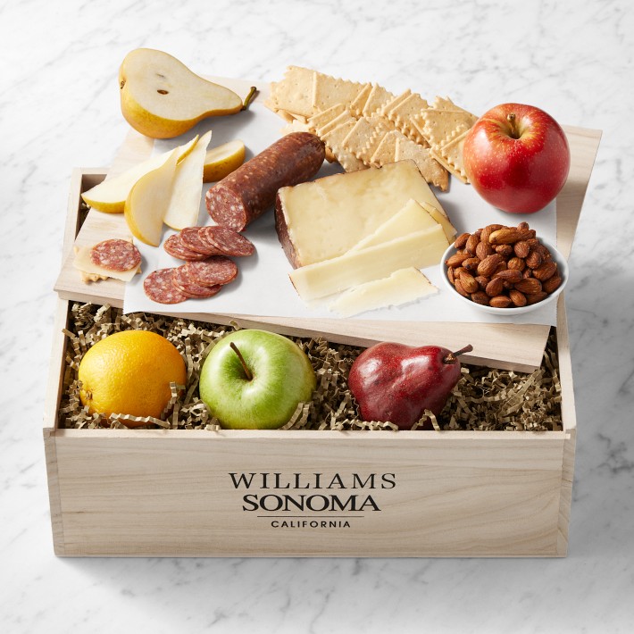Fruit & Savory Gift Crate | Williams Sonoma
