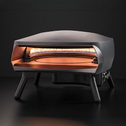 Witt ETNA Rotante 16" Pizza Oven, Matte Graphite