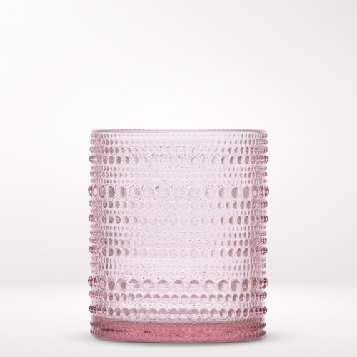 Fortessa Jupiter Double Old-Fashioned Glasses, 10-oz, Set of 6, Pink