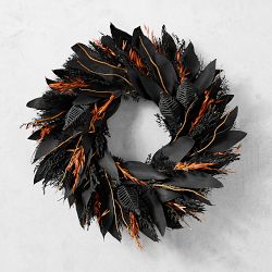 Phantom Jack Halloween Wreath, 20"