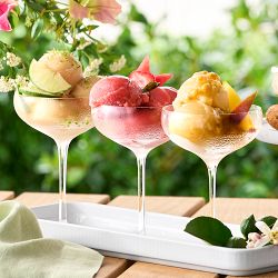 Boozy Margarita Sorbet Trio
