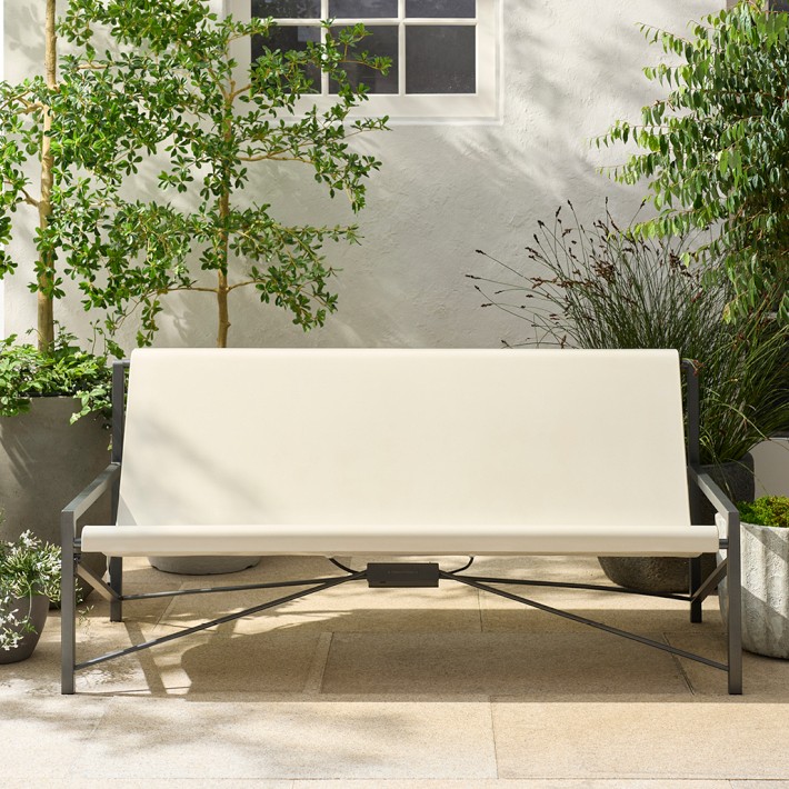 Galanter & Jones Heated Evia Lounge | Williams Sonoma