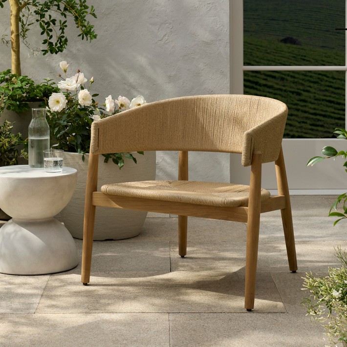 Larnaca Teak x All-Weather Weave Club Chair | Patio Furniture