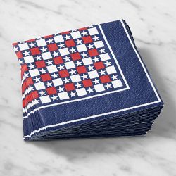 Americana Cocktail Napkins, Set of 20