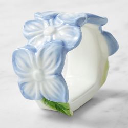 Hydrangea Napkin Rings, Set of 4