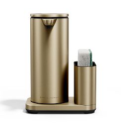 simplehuman™ Rechargeable Liquid Sensor Pump with Sponge Caddy, 14-Oz.