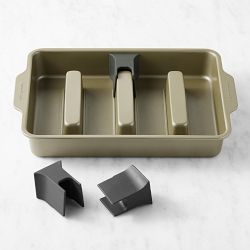 Williams Sonoma Goldtouch® Pro Ultimate Brownie Pan, 14" x 10"