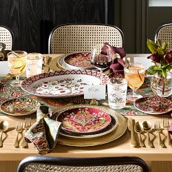 Morris &amp; Co. x Williams Sonoma Etched Goblets, 13-oz