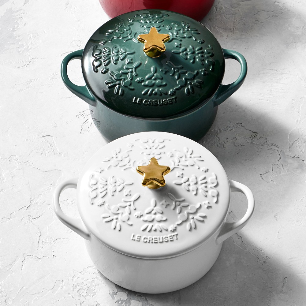 Le Creuset Noel Mini Cocotte, 24-oz | Williams Sonoma