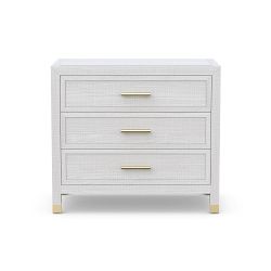 Majorca 3-Drawer Nightstand (34")
