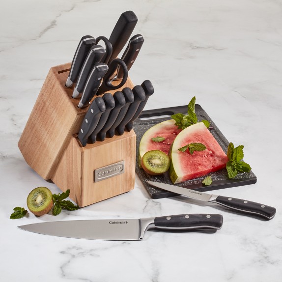 Cuisinart 15-Piece Triple Rivet Cutlery Block Set | Williams Sonoma