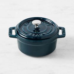 Staub Enameled Cast Iron Mini Cocotte, 1/4-Qt., La Mer