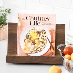 Williams Sonoma Walnut Cookbook Stand