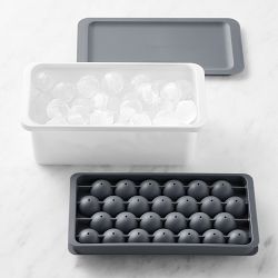 Williams Sonoma Mini Ice Spheres Tray with Ice Box