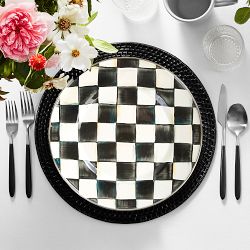 MacKenzie-Childs Courtly Check Dinner Plates