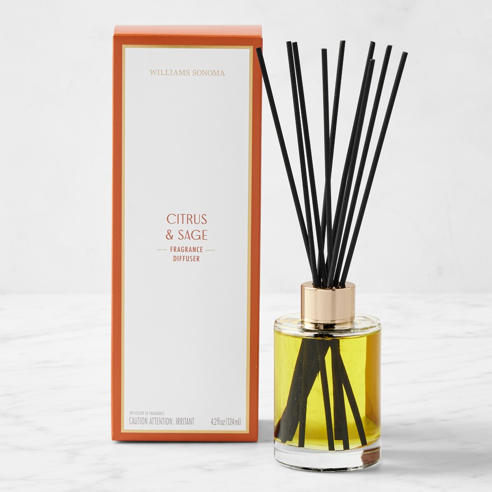 Williams Sonoma Citrus & Sage Reed Diffuser - Thumbnail 3