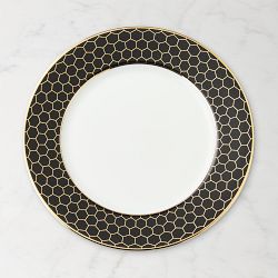 Honeycomb Salad Plates, Set of 4, Honeycomb