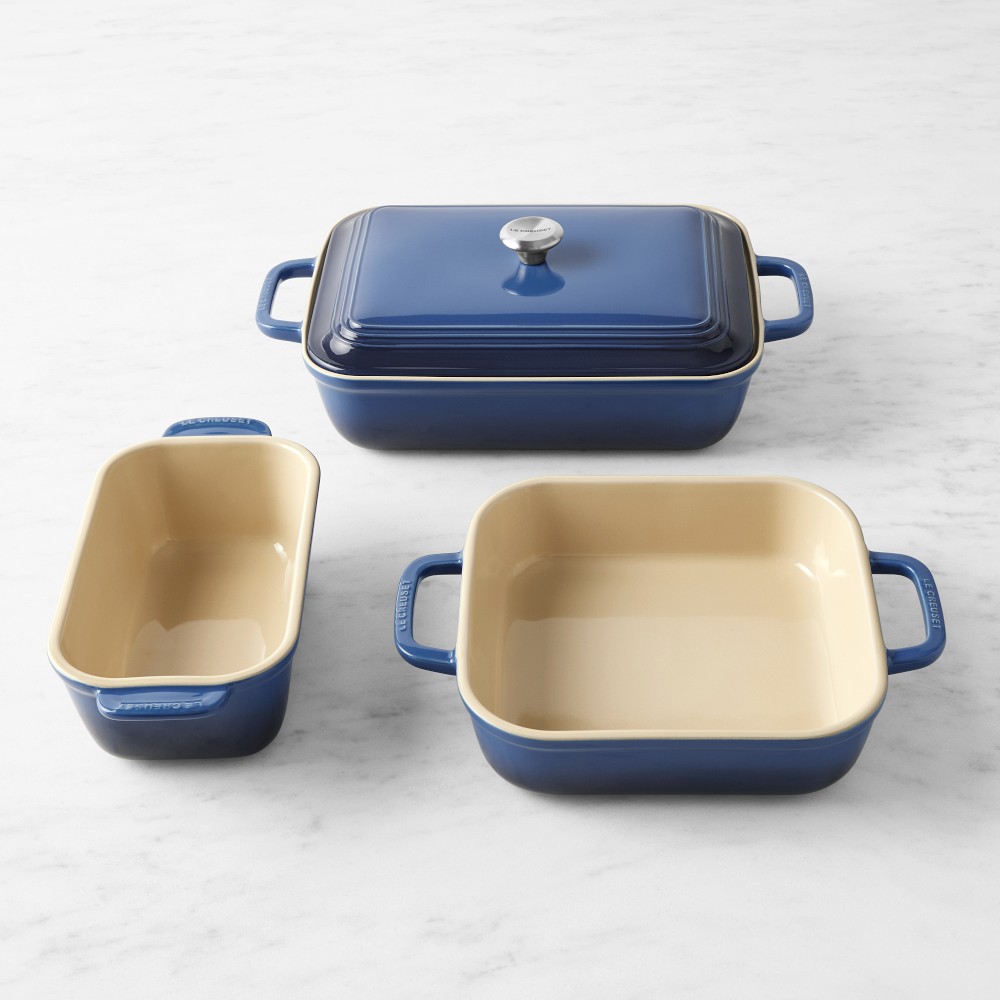 Le Creuset San Francisco Stoneware Bakeware Set, Set of 4 - Set of 4