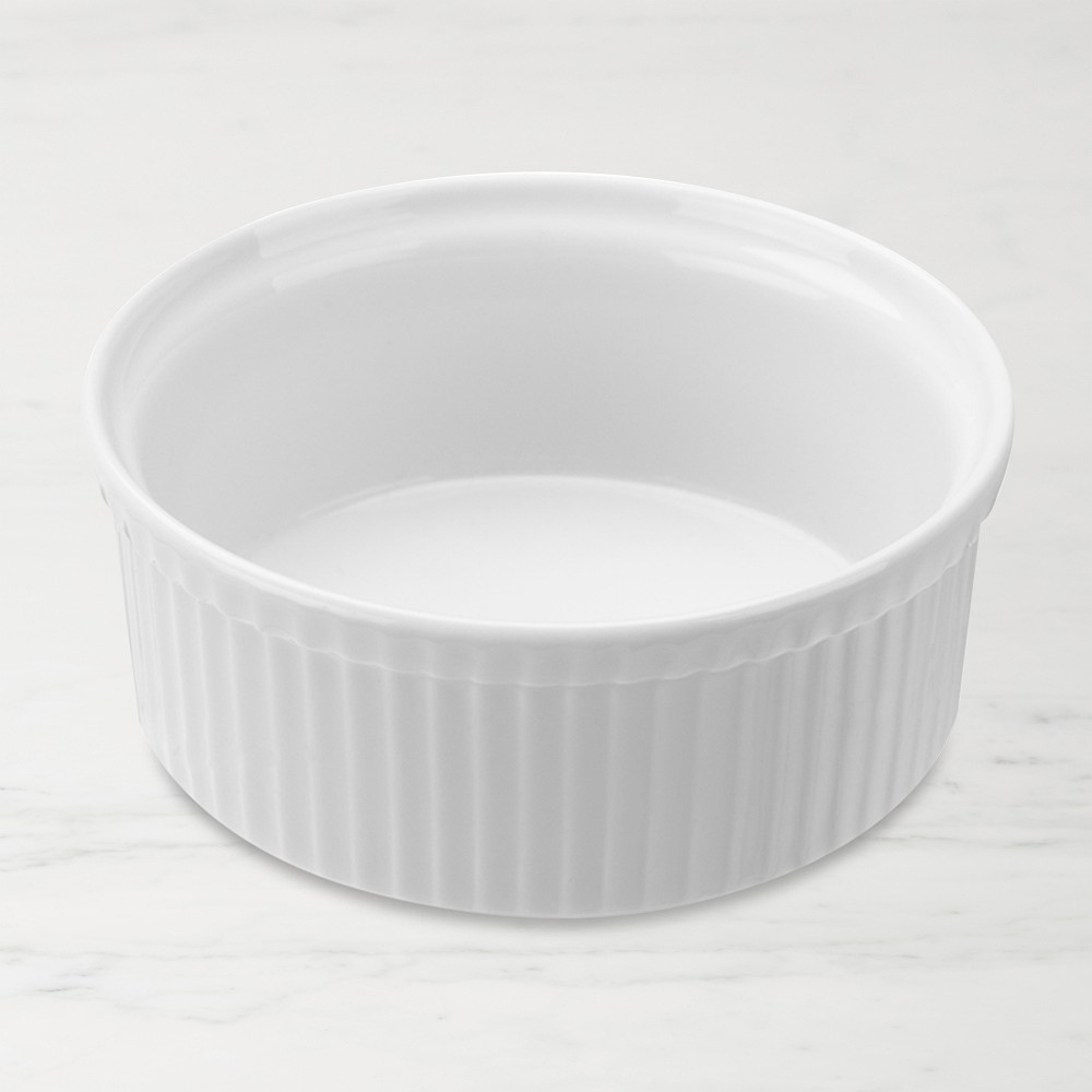 Apilco Porcelain Soufflé Dishes - Medium, #3