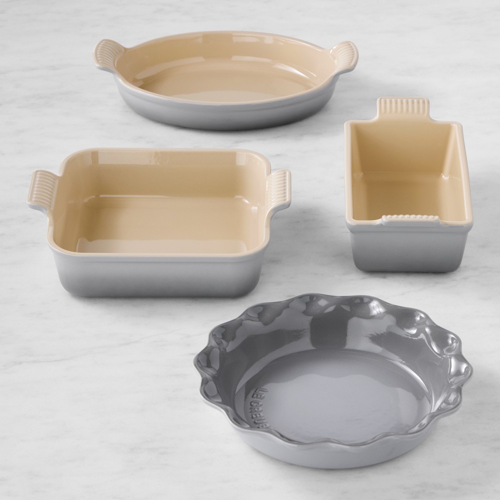Le Creuset Heritage Bakeware Essentials, Set of 4 - Set of 4, French Grey