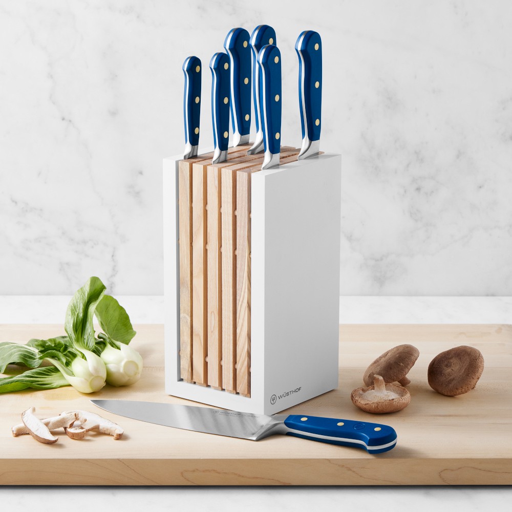 WÜSTHOF Classic Color Knife Block, Set of 8 - Wild Blueberry
