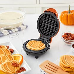 Dash Mini Waffle Maker, Pumpkin