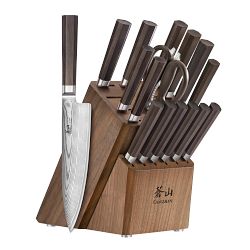 Cangshan Maya Knife Block, Set of 17
