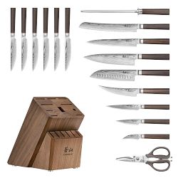 Cangshan Maya Knife Block, Set of 17