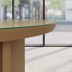 Dietrich Communal Table Glass Tops (96" - 144")