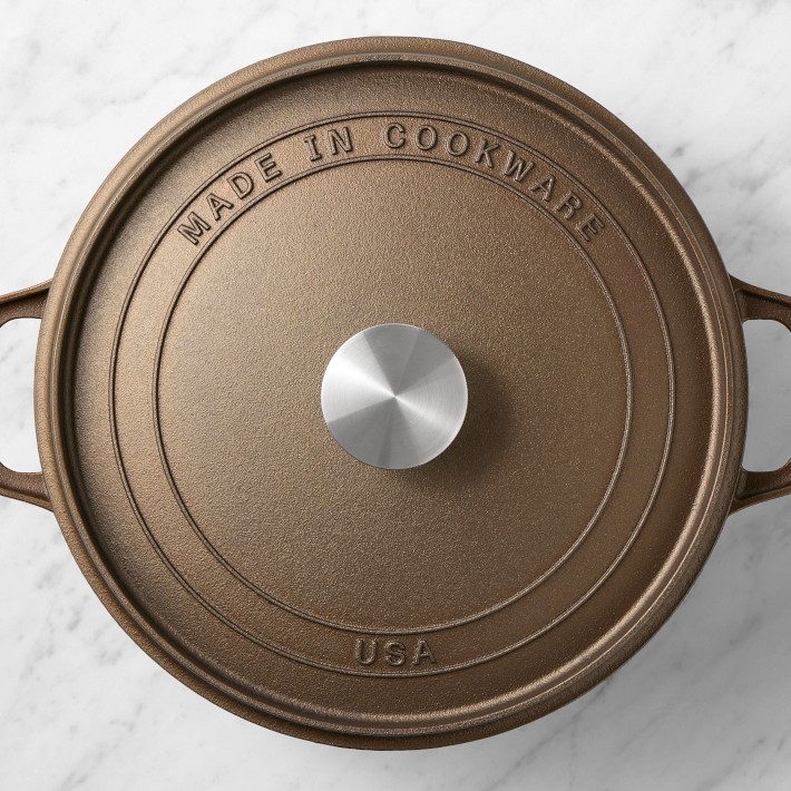 Made In® Seasoned Cast Iron Dutch Oven, 6-Qt. | Williams Sonoma