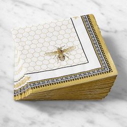 Honeycomb Paper Cocktail Napkins, Set of 20