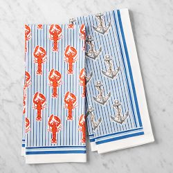 Nantucket Tea Towels, Set of 2