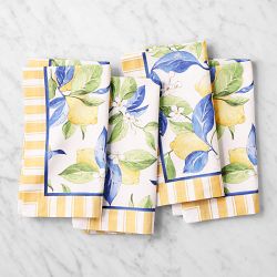 Lemon Fresci Napkins, Set of 4