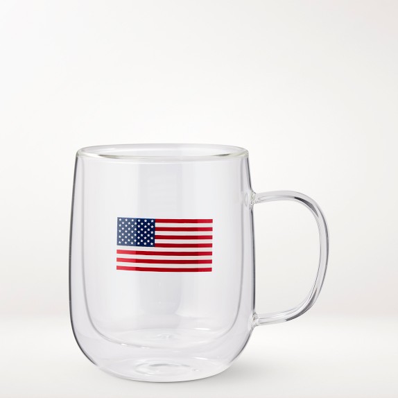 American Flag Double-Wall Mugs