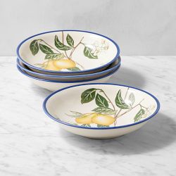 Citron Pasta Bowls, Set of 4