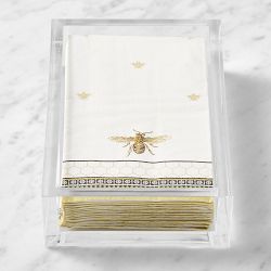 Honeycomb Guest Towel Napkins, Set of 15
