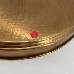 OPEN BOX: Antique Brass Tray