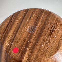 OPEN BOX: Acacia Tall Salad Bowl, 12"