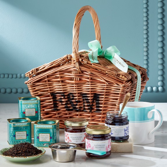 Fortnum & Mason Afternoon Tea Basket | Williams Sonoma