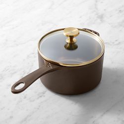 Smithey Seasoned Cast Iron Saucepan