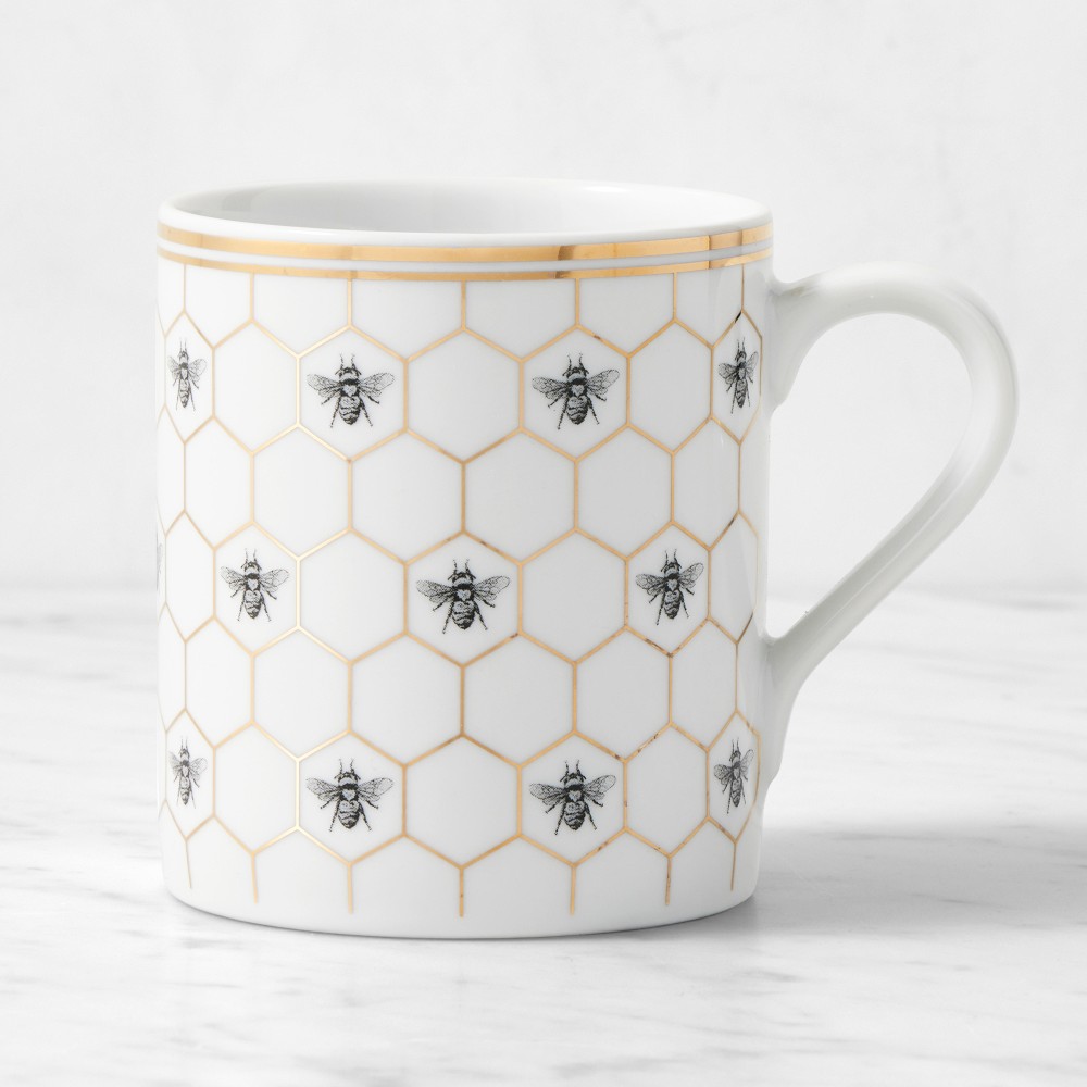 Honeycomb Mugs - Set of 8, Bee