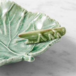 Bordallo Pinheiro Small Plates, Set of 4, Crickets