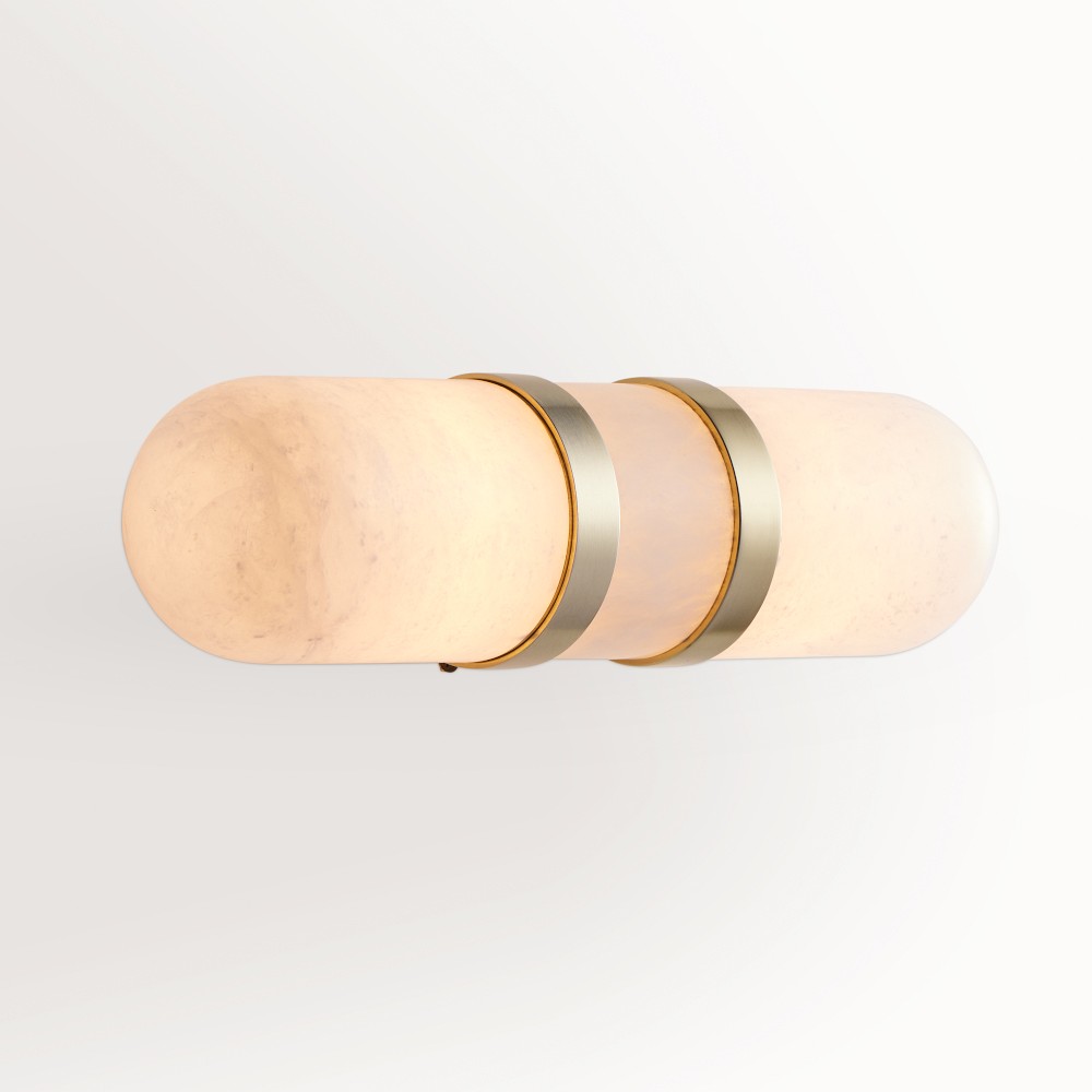 Aiden Alabaster Sconce by Williams Sonoma Home