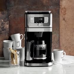Cuisinart Burr Grind &amp; Brew Coffee Maker with Glass Carafe